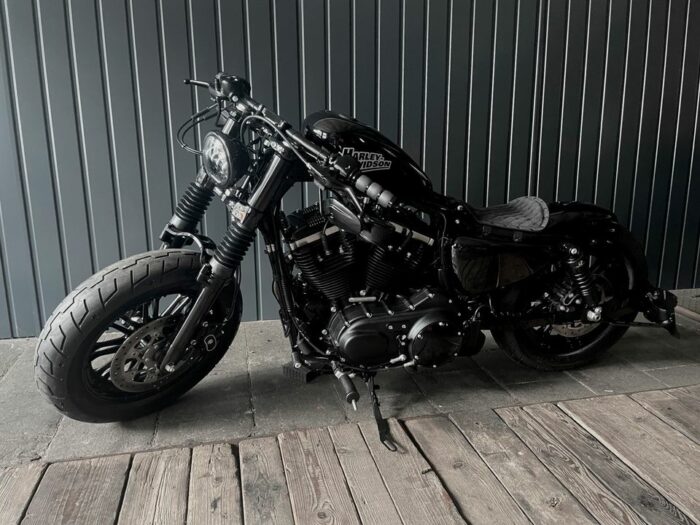 HARLEY SPORTSTER 48 fortyeight BLACK BOBBER **VERKAUFT** – Bild 9