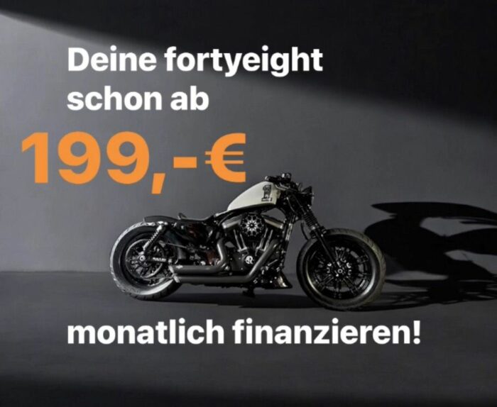 HARLEY SPORTSTER 48 fortyeight BLACK BOBBER **VERKAUFT** – Bild 17