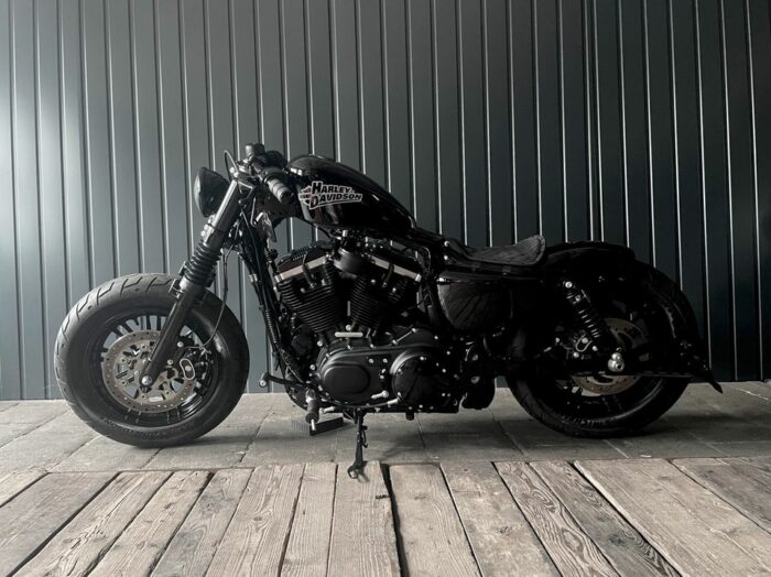 HARLEY SPORTSTER 48 fortyeight BLACK BOBBER **VERKAUFT** – Bild 10