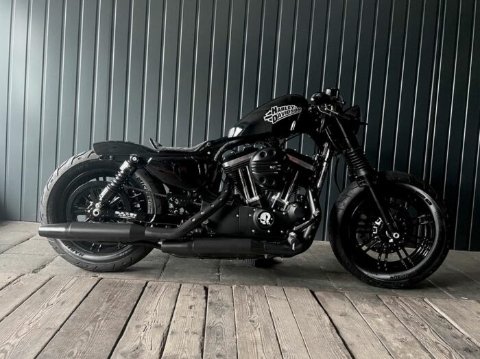 HARLEY SPORTSTER 48 fortyeight BLACK BOBBER **VERKAUFT** – Bild 13