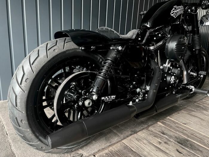 HARLEY SPORTSTER 48 fortyeight BLACK BOBBER **VERKAUFT** – Bild 6