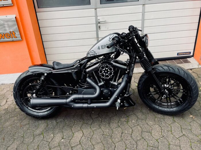 Luftfilter Cover 3D Aluminium Harley Sportster 48,Iron ab 2016 – Bild 3