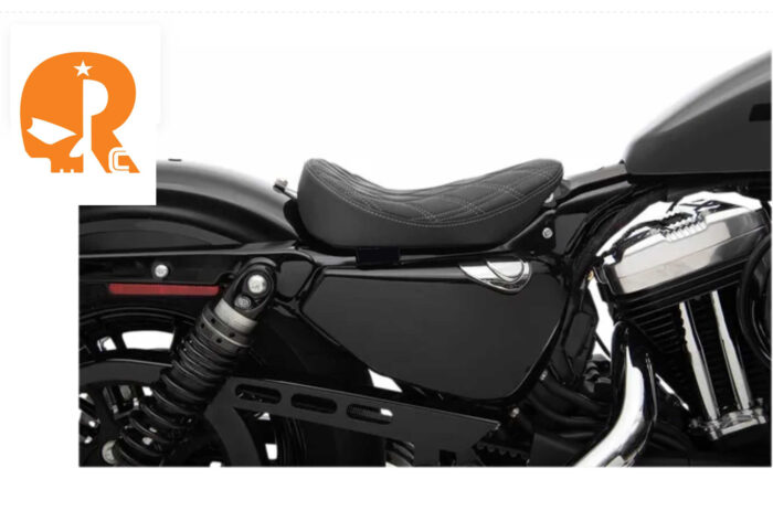 BOBBER SITZ HARLEY SPORTSTER zb 48 / IRON – Bild 2